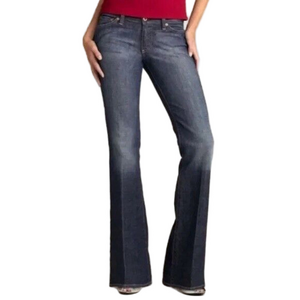 Adriano Goldschmied The Club Dark Wash Mid Rise Bootcut Jeans Sz 32R